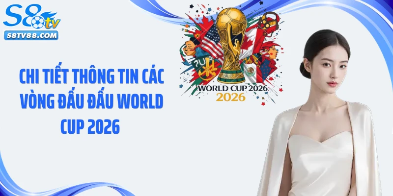Chi tiết thông tin các vòng đấu đấu World Cup 2026