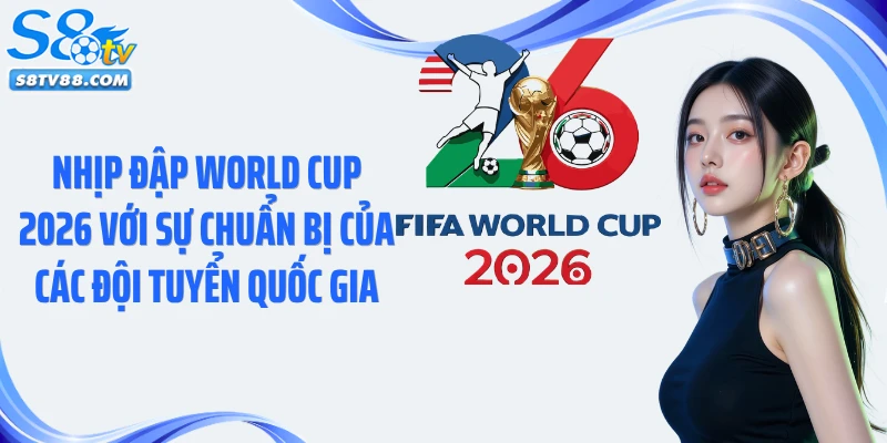 Nhịp đập World Cup 2026 với sự chuẩn bị của các đội tuyển quốc gia