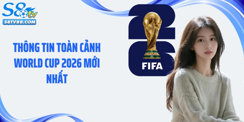 Thông tin toàn cảnh World Cup 2026 mới nhất