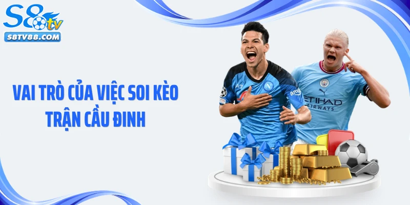 Vai trò của việc soi kèo trận cầu đinh