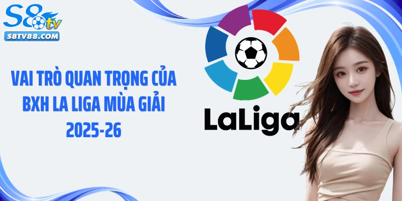 Vai trò quan trọng của BXH La Liga mùa giải 2025-26
